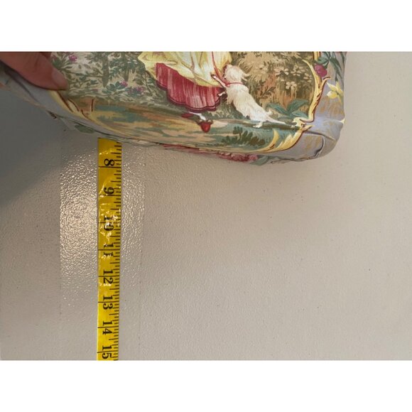 Brighton Style Tapestry Handbag With Floral Print & Double Handles - Picture 8 of 8